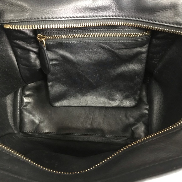 FINAL MARKDOWN !!! CELINE MICRO TOTE LUGGAGE TRICOLOR VGC - Picture 3 of 8